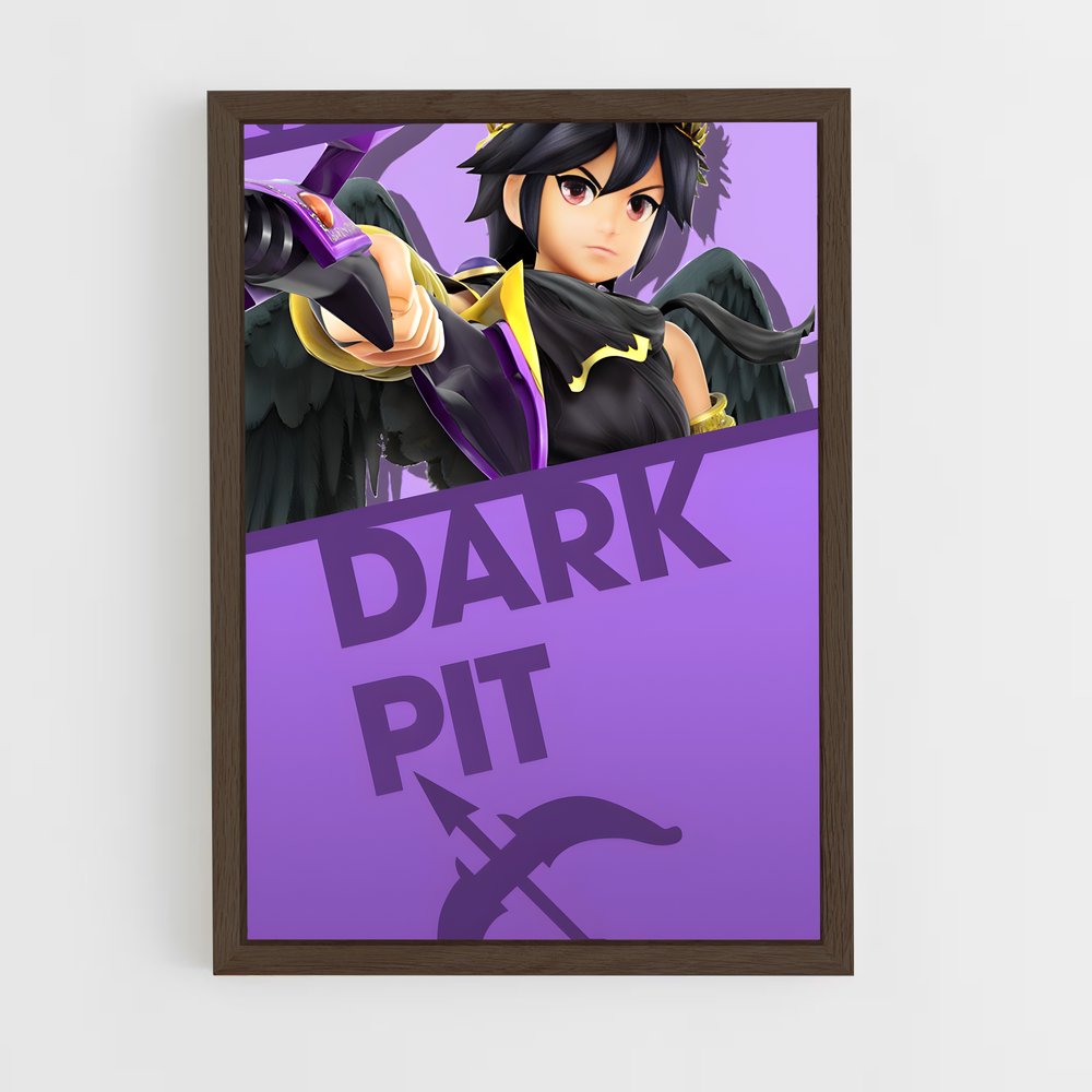 Poster Dark de pit – affiche Super Smash Bros (vue 5)